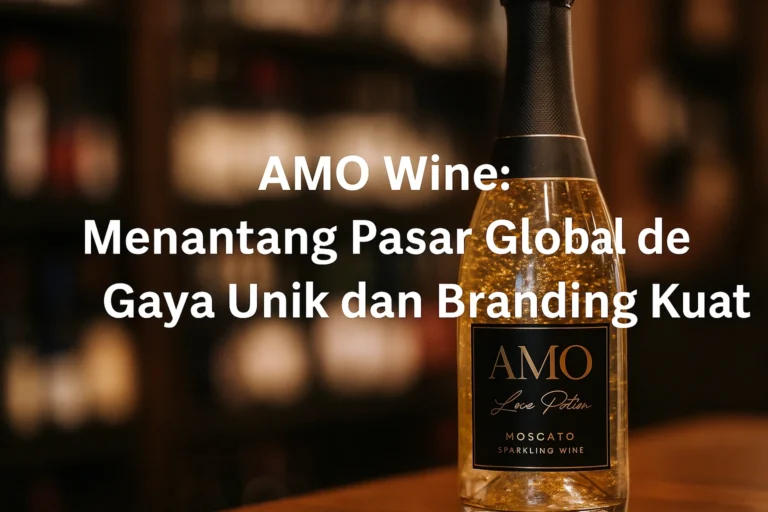 AMO Wine: Menantang Pasar Global dengan Gaya Unik dan Branding Kuat