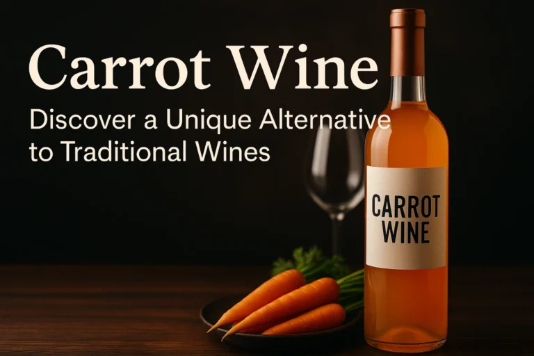Carrot Wine: Menemukan Rasa Baru dalam Dunia Anggur